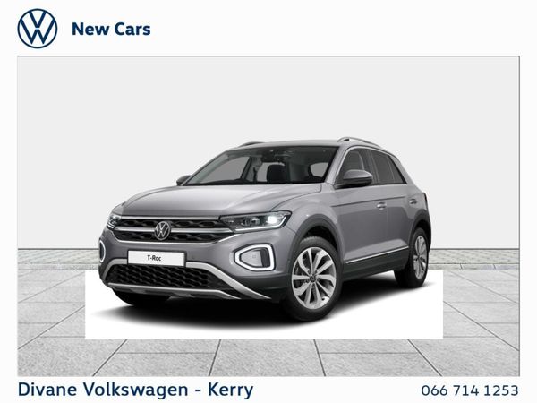 Volkswagen T-Roc SUV, Petrol, 2025, Grey