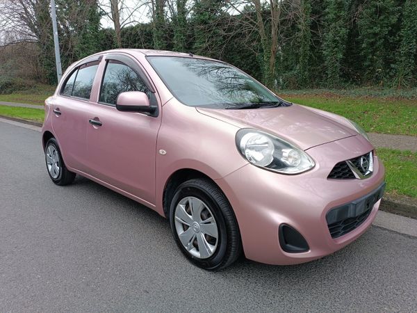 Nissan March Hatchback, Petrol, 2016, Pink