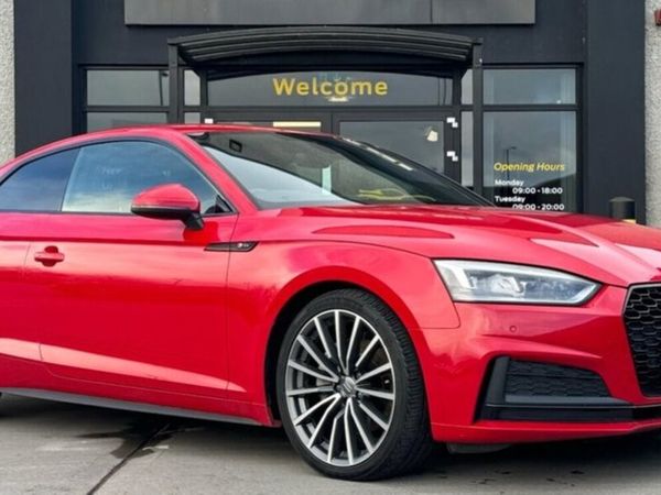 Audi A5 Coupe, Diesel, 2017, Red