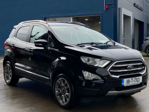 Ford EcoSport SUV, Diesel, 2018, Black