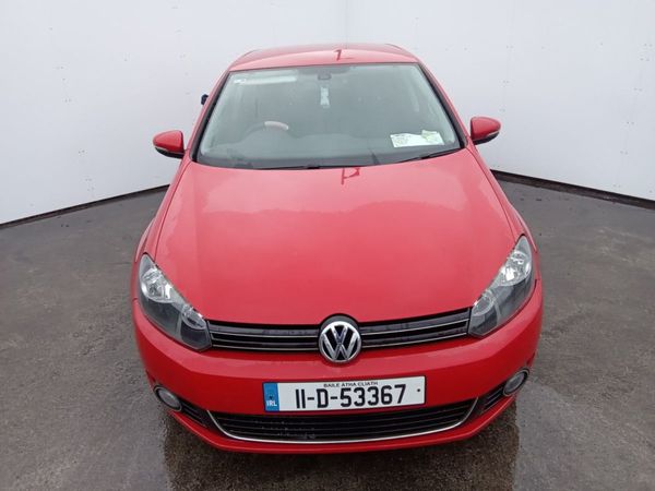 Volkswagen Golf Hatchback, Petrol, 2011, Red