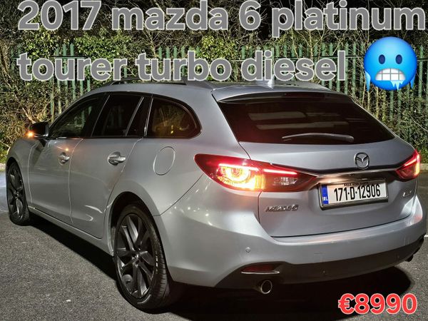 Mazda 6 Estate, Diesel, 2017, Grey