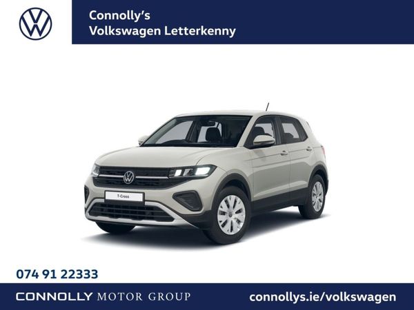 Volkswagen T-CROSS SUV, Petrol, 2024, Grey