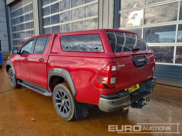 Toyota Hilux Pick Up, Diesel, 2021, Red