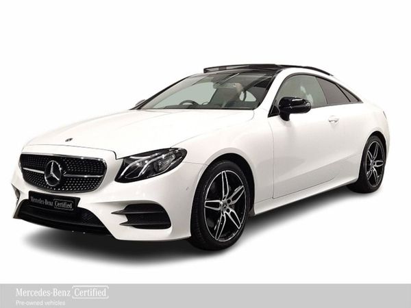 Mercedes-Benz E-Class Coupe, Diesel, 2020, White