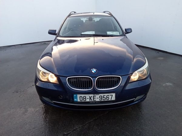 BMW 5-Series Estate, Diesel, 2008, Blue