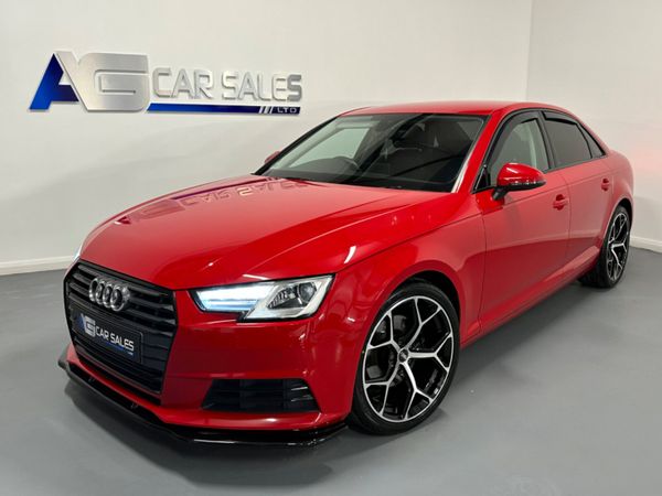 Audi A4 Saloon, Diesel, 2016, Red