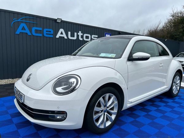 Volkswagen Beetle Hatchback, Petrol, 2014, White