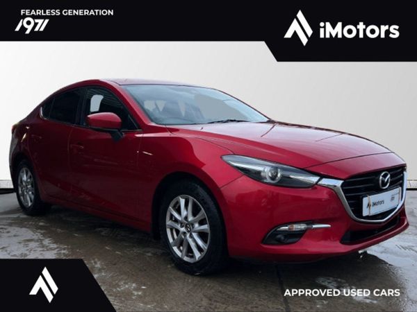 Mazda 3 Saloon, Diesel, 2017, Red