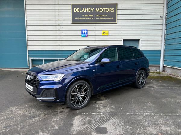 Audi Q7 SUV, Diesel Hybrid, 2022, Blue