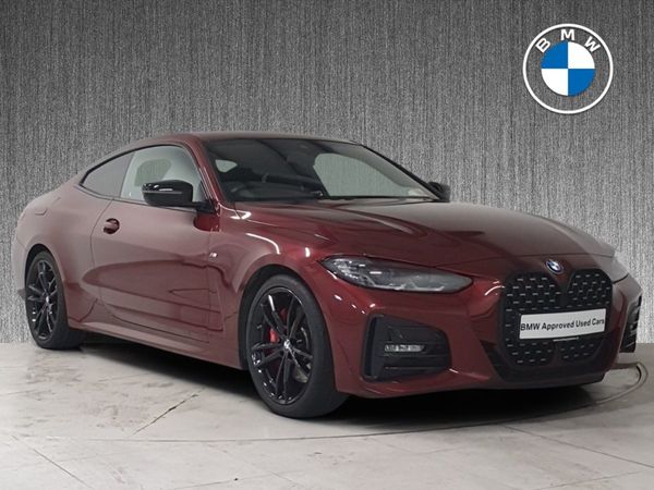 BMW 4-Series Coupe, Diesel, 2022, Red