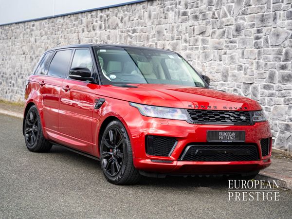 Land Rover Range Rover Sport SUV, Petrol Plug-in Hybrid, 2019, Red