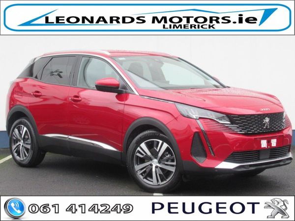 Peugeot 3008 MPV, Petrol, 2021, Red