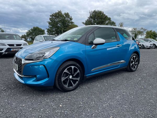 Citroen DS 3 Hatchback, Diesel, 2018, Blue