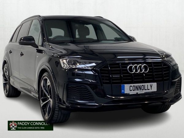 Audi Q7 SUV, Petrol Plug-in Hybrid, 2022, Black