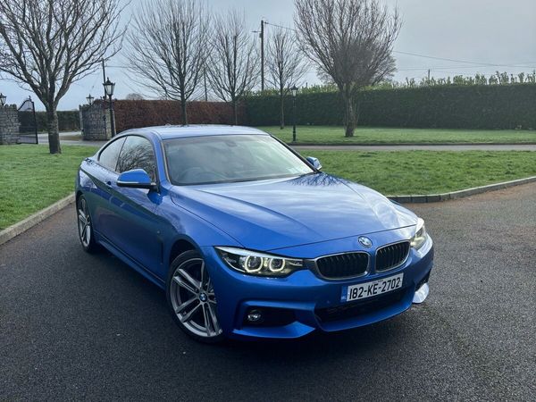 BMW 4-Series Coupe, Diesel, 2018, Blue