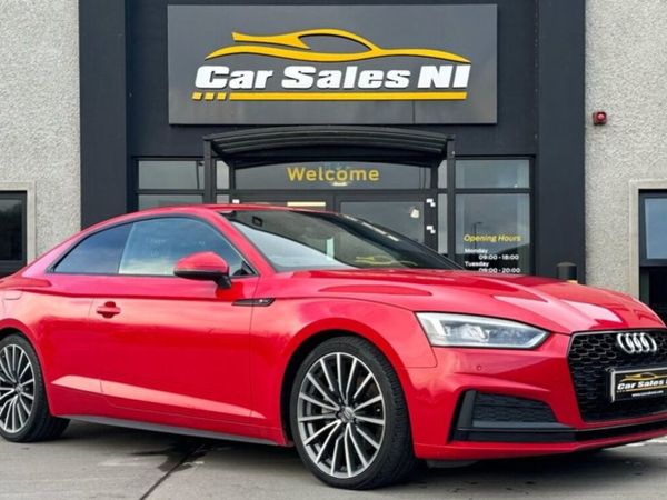 Audi A5 Coupe, Diesel, 2017, Red