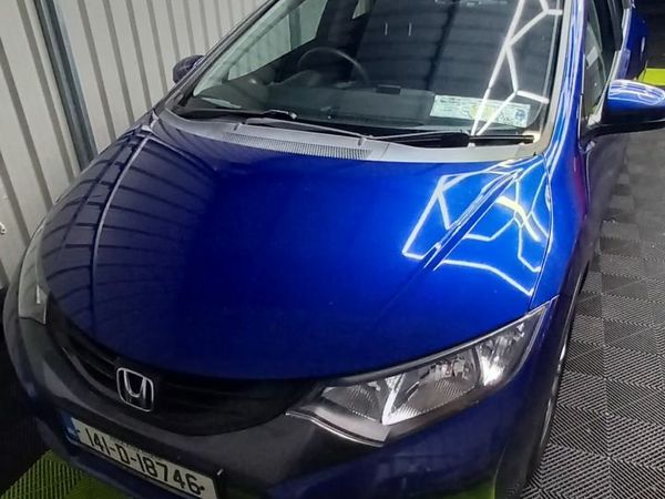 Honda Civic Hatchback, Diesel, 2014, Blue