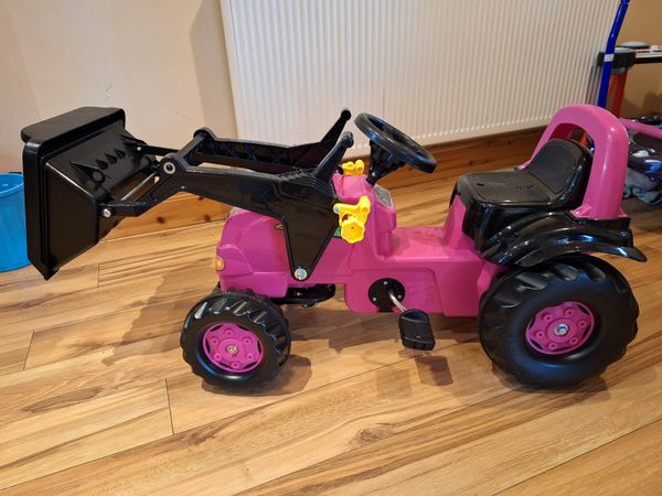 Rolly deals pink tractor