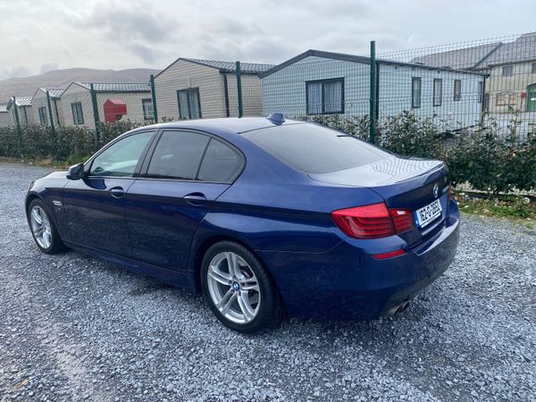 BMW 5-Series Saloon, Diesel, 2016, Blue
