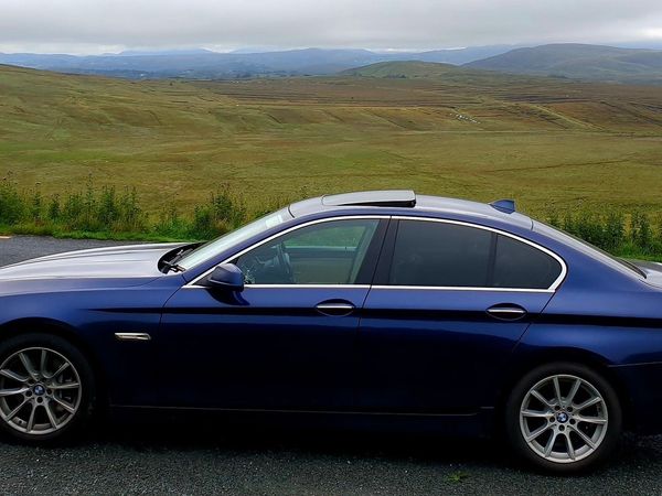 BMW 5-Series Saloon, Diesel, 2010, Blue