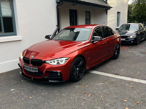 BMW 3-Series Saloon, Petrol Plug-in Hybrid, 2018, Orange