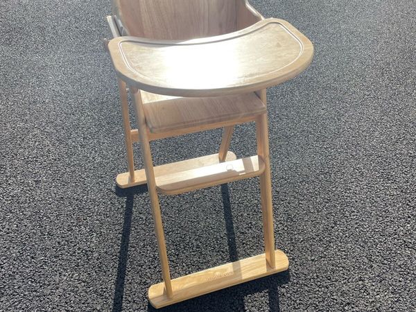 Mothercare wooden deals high chair