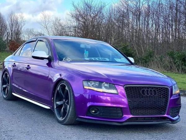 Audi A4 Saloon, Diesel, 2010, Purple