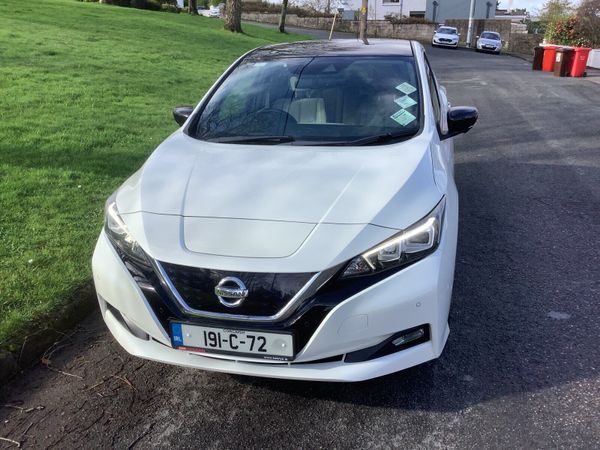 Nissan Leaf Hatchback, Electric, 2019, White