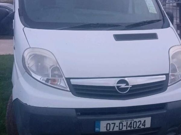 Opel Vivaro Van, Diesel, 2007, White