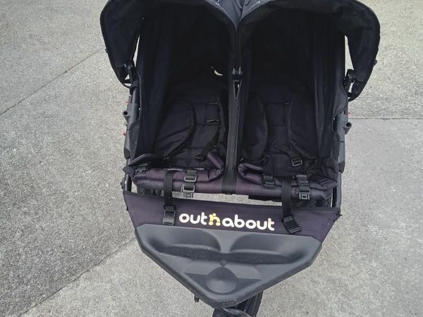 Out and about clearance double buggy done deal