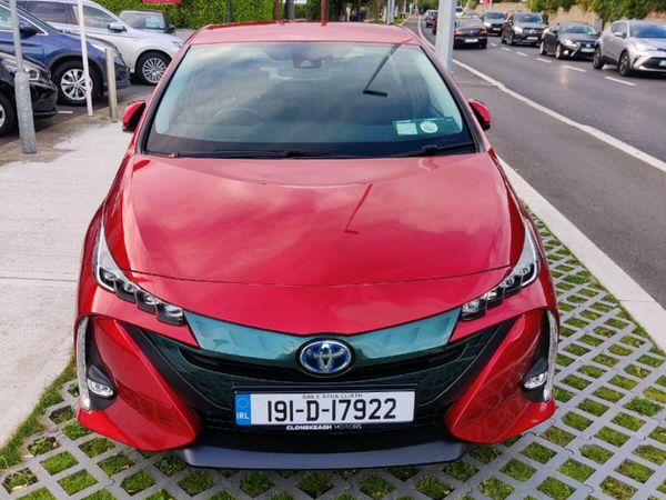Toyota Prius Hatchback, Petrol Plug-in Hybrid, 2019, Red