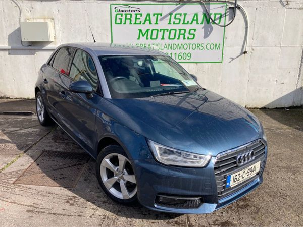 Audi A1 Hatchback, Petrol, 2016, Blue