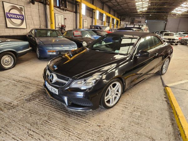 Mercedes-Benz E-Class Cabriolet, Diesel, 2013, Black