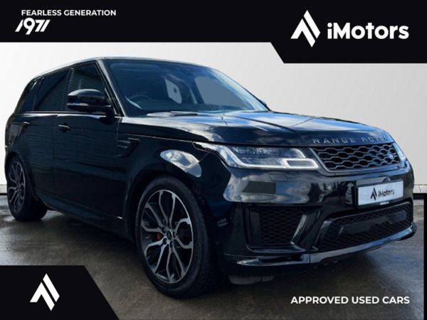 Land Rover Range Rover Sport SUV, Hybrid, 2019, Black
