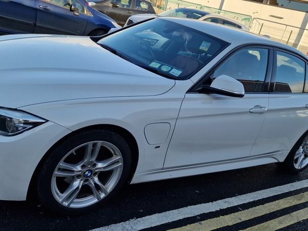 BMW 3-Series Saloon, Petrol Plug-in Hybrid, 2017, White