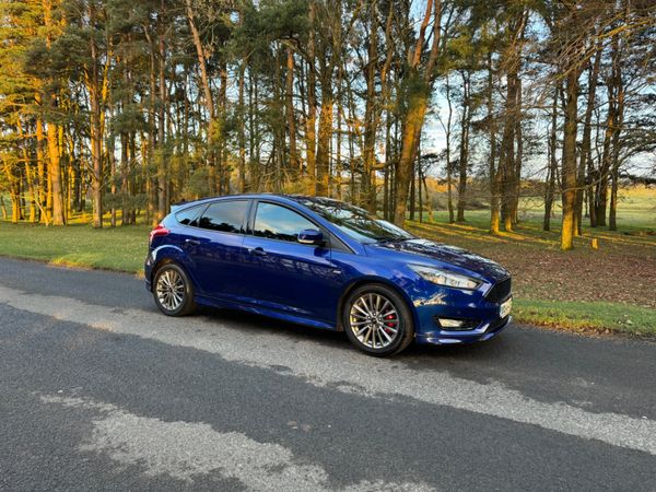 Ford Focus Hatchback, Petrol, 2018, Blue