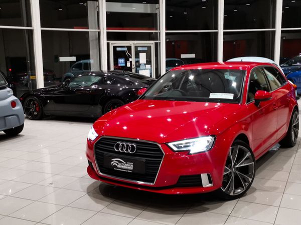 Audi A3 Hatchback, Diesel, 2018, Red