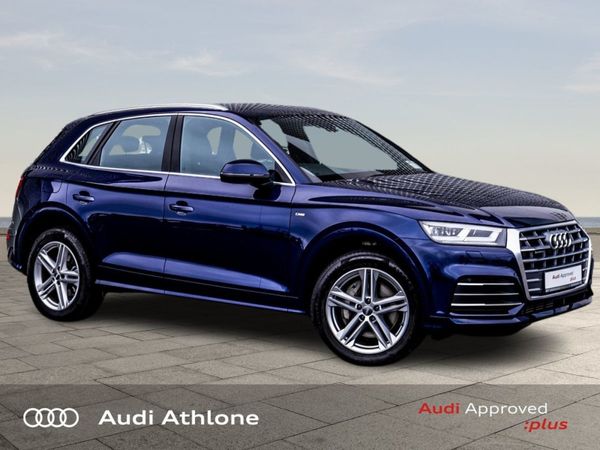 Audi Q5 SUV, Petrol Plug-in Hybrid, 2021, Blue