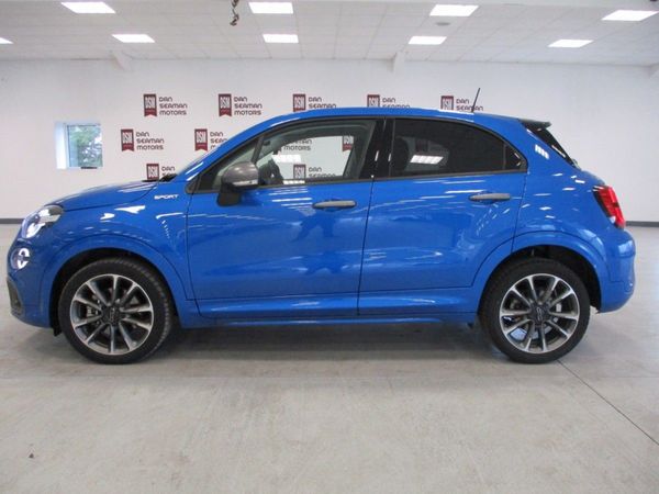 Fiat 500X SUV, Petrol Hybrid, 2023, Blue