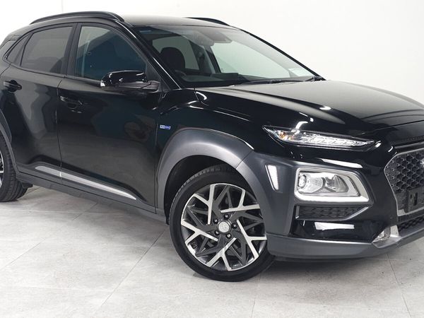 Hyundai KONA Hatchback, Petrol Hybrid, 2021, Black
