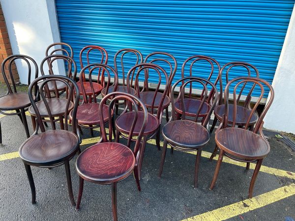 Antique thonet bentwood chairs for deals sale