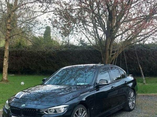 BMW 3-Series Saloon, Petrol Plug-in Hybrid, 2017, Black