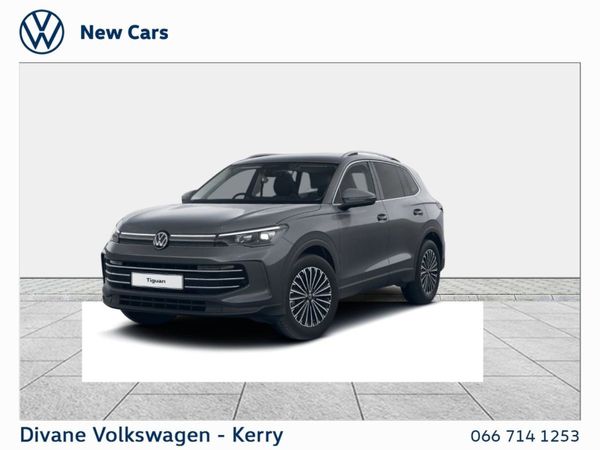 Volkswagen Tiguan SUV, Diesel, 2024, Grey