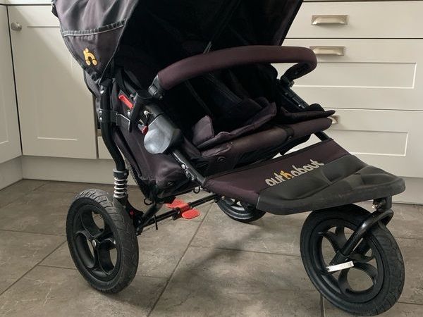 Out and about outlet double buggy