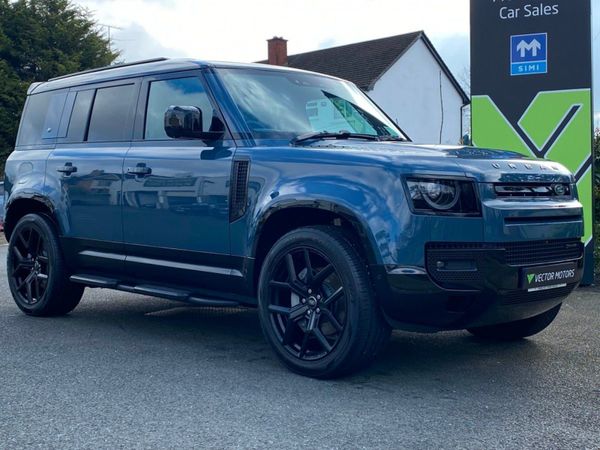 Land Rover Defender SUV, Petrol Hybrid, 2023, Blue