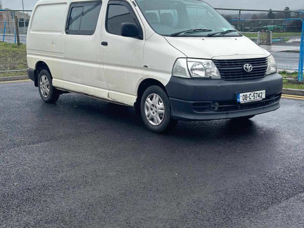 Toyota HiAce Crew Cab, Diesel, 2008, White