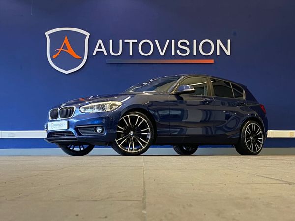 BMW 1-Series Hatchback, Diesel, 2018, Blue