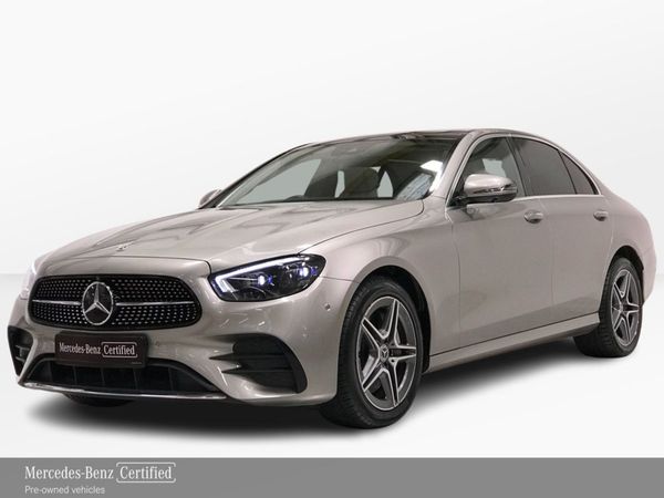 Mercedes-Benz E-Class Saloon, Petrol Plug-in Hybrid, 2022, Silver