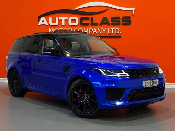 Land Rover Range Rover Sport Estate, Hybrid, 2021, Blue